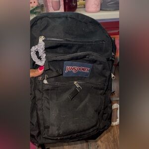 Jansport Black Backpack EUC